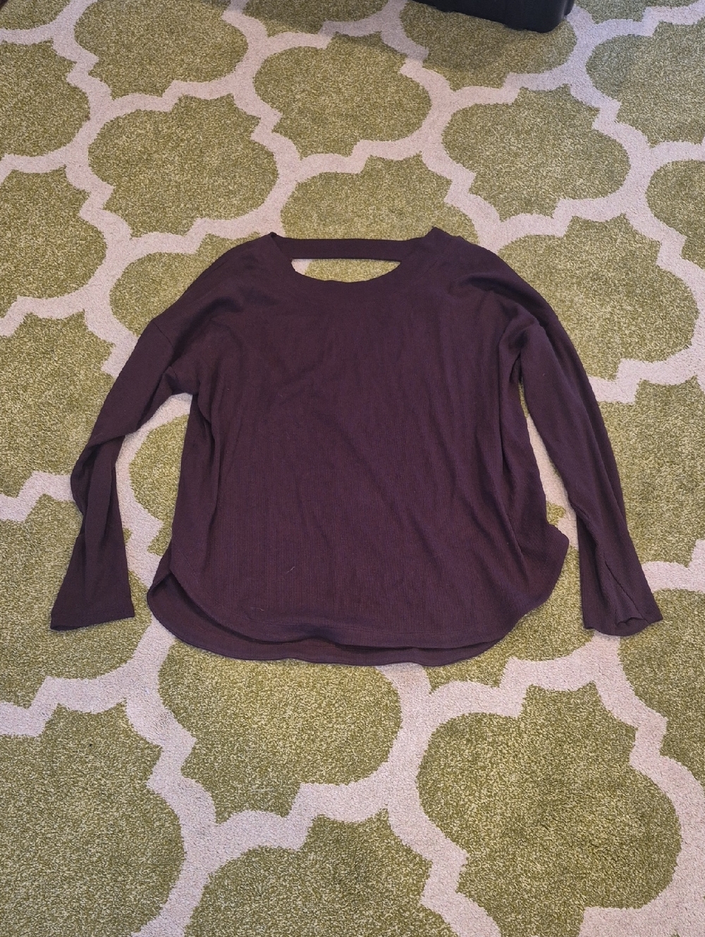 Athleta Open Back Sweater XL